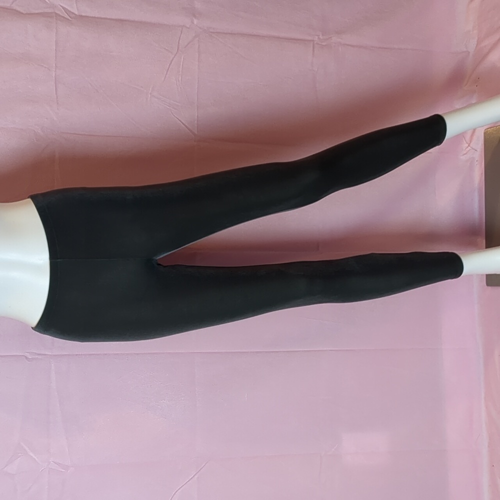 Eileen Fisher Graphite Gray Velvet Pull On Leggings size XXS